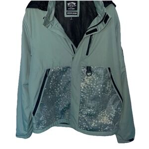 BILLABONG Adventure Division Full Zip Jacket Mens Medium‎ Lightweight Hooded